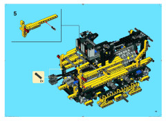 LEGO 8275 instructions page 45 – build guide