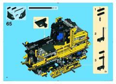 LEGO 8275 instructions page 54 – build guide