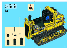LEGO 8275 instructions page 61 – build guide