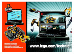 LEGO 8275 instructions page 62 – build guide