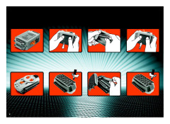 LEGO 8275 instructions page 2 – build guide