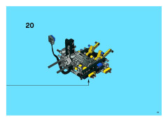 LEGO 8275 instructions page 25 – build guide