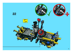 LEGO 8275 instructions page 45 – build guide