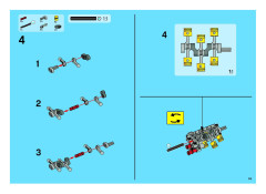 LEGO 8275 instructions page 55 – build guide