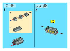 LEGO 8275 instructions page 56 – build guide