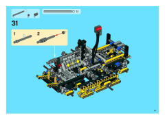 LEGO 8275 instructions page 61 – build guide