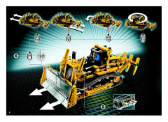 LEGO 8275 instructions page 8 – build guide