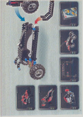 LEGO 8279 instructions page 2 – build guide