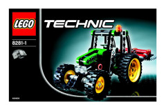 LEGO 8281 instructions page 1 – build guide