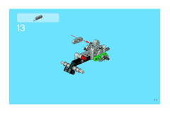 LEGO 8281 instructions page 11 – build guide
