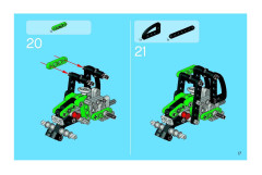 LEGO 8281 instructions page 17 – build guide