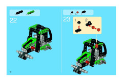 LEGO 8281 instructions page 18 – build guide
