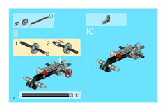 LEGO 8281 instructions page 8 – build guide