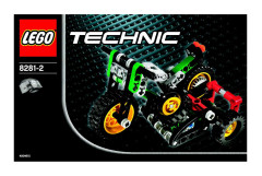 LEGO 8281 instructions page 1 – build guide