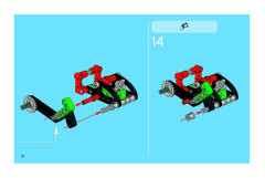 LEGO 8281 instructions page 10 – build guide