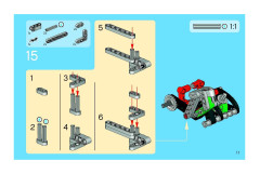 LEGO 8281 instructions page 11 – build guide