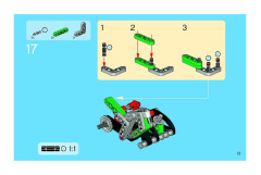 LEGO 8281 instructions page 13 – build guide