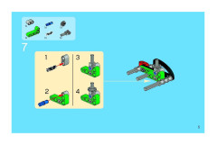 LEGO 8281 instructions page 5 – build guide