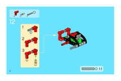 LEGO 8281 instructions page 8 – build guide