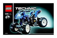 LEGO 8282 instructions page 1 – build guide