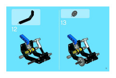 LEGO 8282 instructions page 11 – build guide