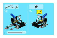 LEGO 8282 instructions page 12 – build guide