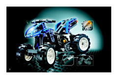 LEGO 8282 instructions page 2 – build guide