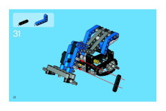 LEGO 8282 instructions page 28 – build guide