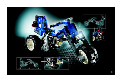 LEGO 8282 instructions page 3 – build guide