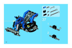 LEGO 8282 instructions page 34 – build guide