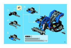 LEGO 8282 instructions page 35 – build guide