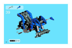 LEGO 8282 instructions page 38 – build guide