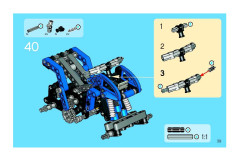 LEGO 8282 instructions page 39 – build guide
