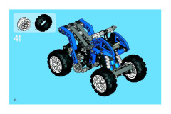 LEGO 8282 instructions page 40 – build guide