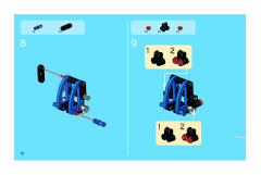 LEGO 8282 instructions page 16 – build guide
