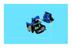LEGO 8282 instructions page 17 – build guide