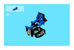 LEGO 8282 instructions page 18 – build guide