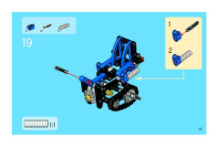 LEGO 8282 instructions page 19 – build guide