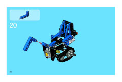 LEGO 8282 instructions page 20 – build guide