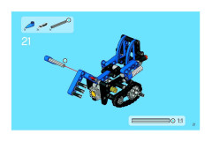 LEGO 8282 instructions page 21 – build guide