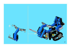 LEGO 8282 instructions page 27 – build guide