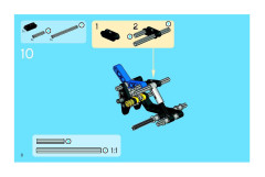 LEGO 8282 instructions page 8 – build guide