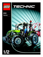 LEGO 8284 instructions page 1 – build guide