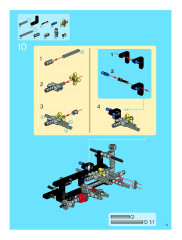 LEGO 8284 instructions page 11 – build guide