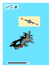 LEGO 8284 instructions page 12 – build guide