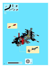 LEGO 8284 instructions page 14 – build guide