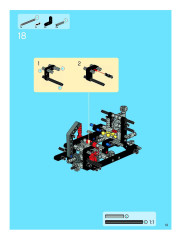 LEGO 8284 instructions page 19 – build guide