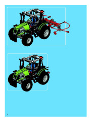 LEGO 8284 instructions page 2 – build guide