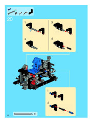 LEGO 8284 instructions page 22 – build guide