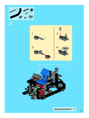 LEGO 8284 instructions page 23 – build guide